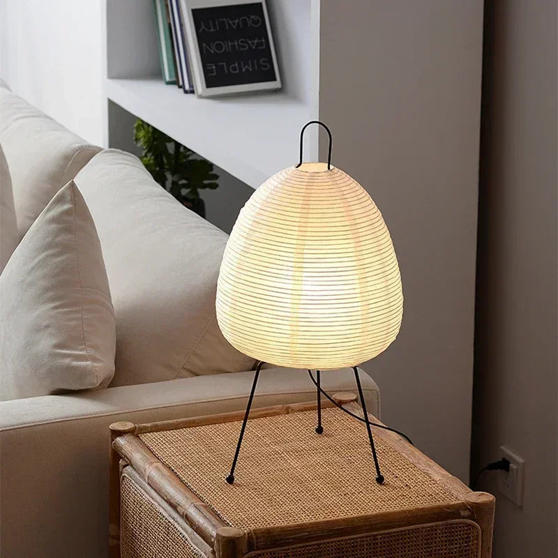 Floroux - Lampe de table LED naturelle pour un éclairage de salon confortable
