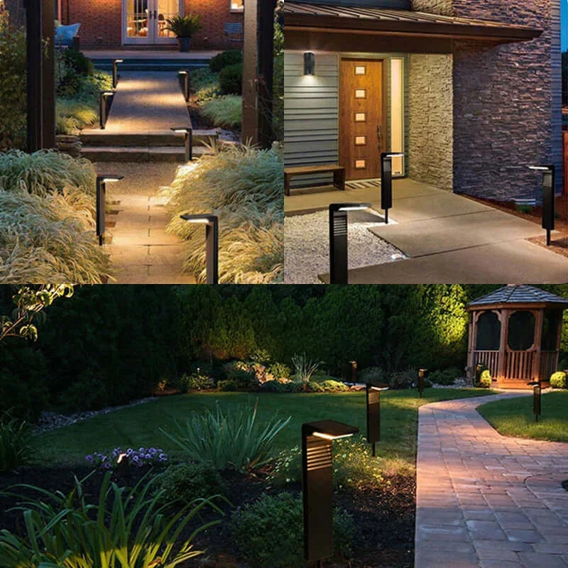 Éclairage de paysage, éclairez votre allée de jardin avec style