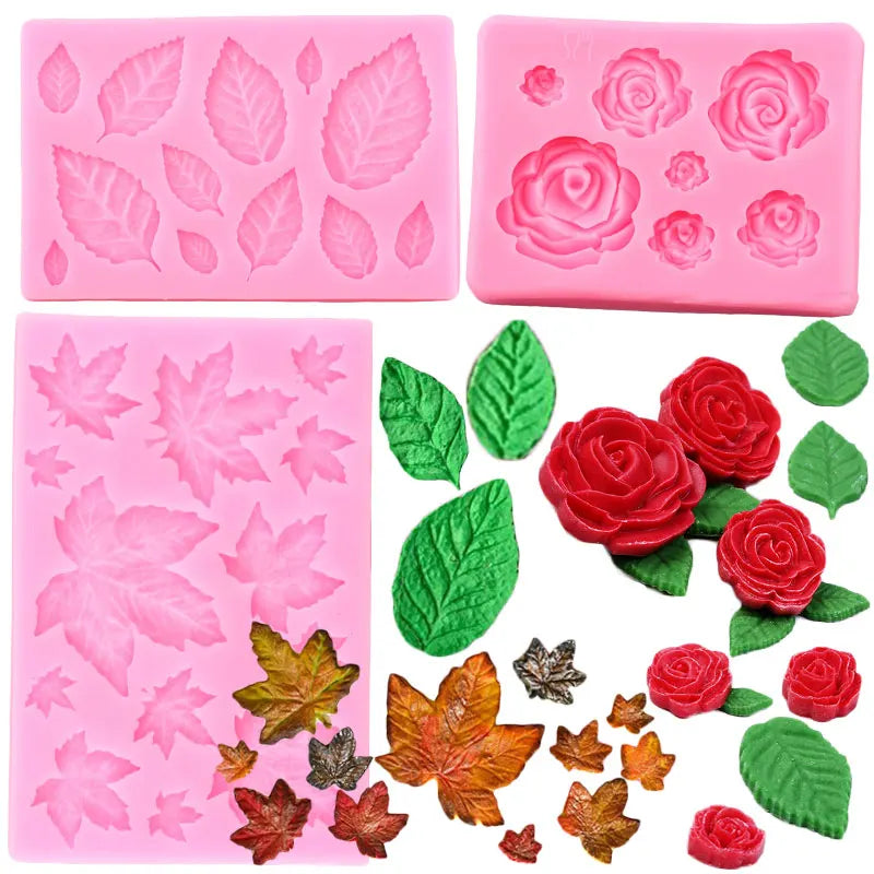 MiniRose - Moule en silicone pour créations florales détaillées