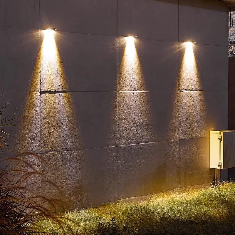 Floroux Solar Accent Lights 2-Piece Set | Outdoor Lighting | Energy Efficient | Decorative Light for Garden & Terrace