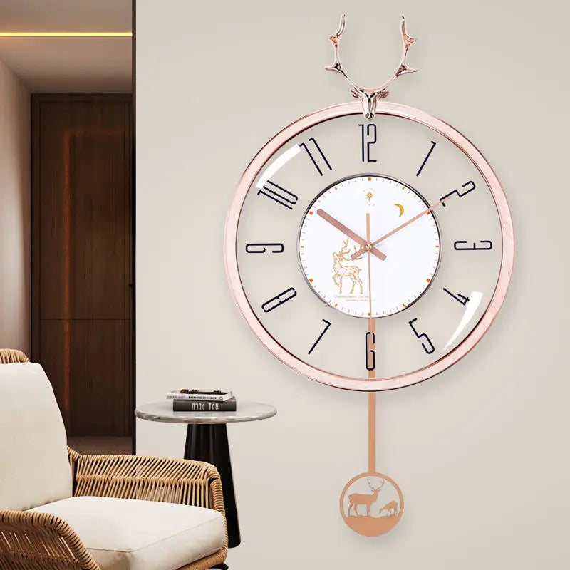 Horloge LuxeNord - Horloge Murale Silencieuse et Élégante