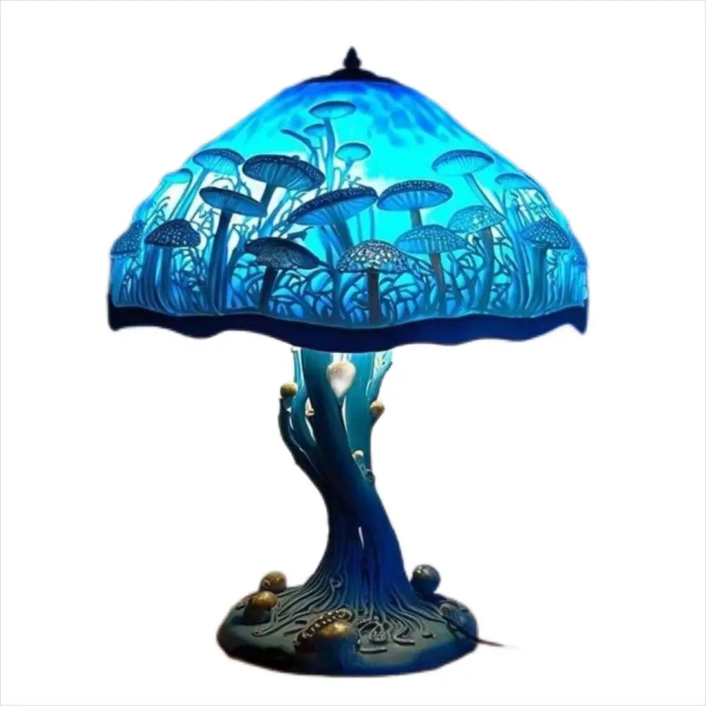 Lampe de table vintage champignon