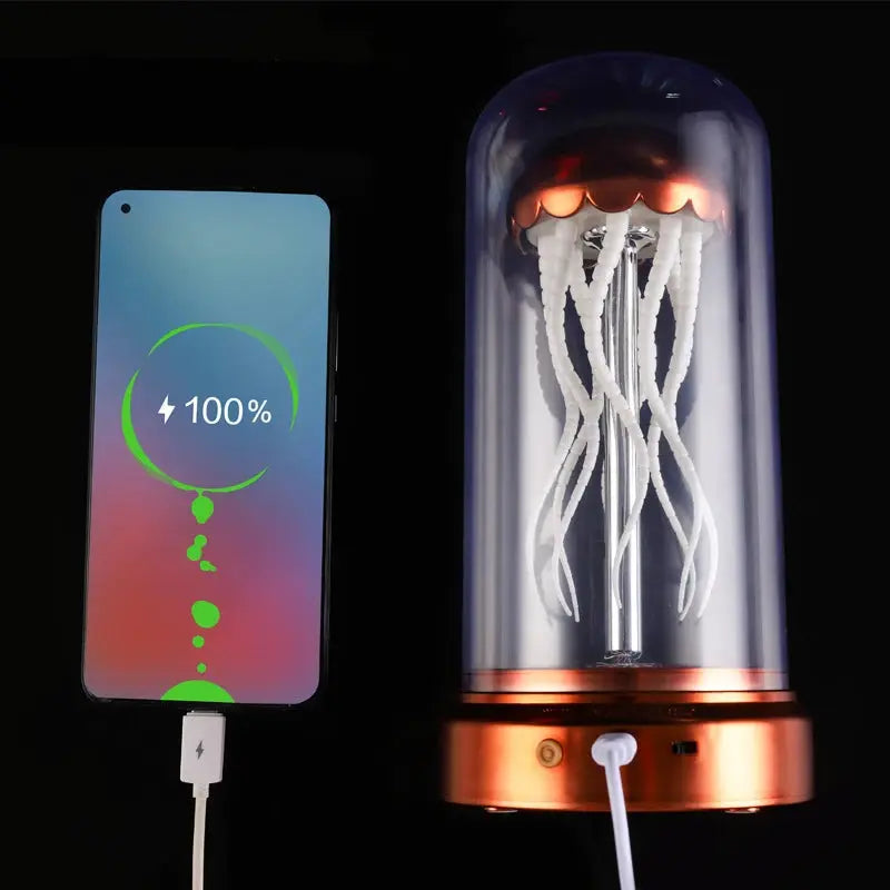 LumiMéduse - Lampe Colorée Dansante en Forme de Méduse