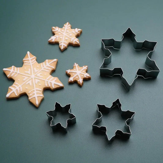 FloconSet - Emporte-pièces flocon de neige pour Gâteaux Magiques