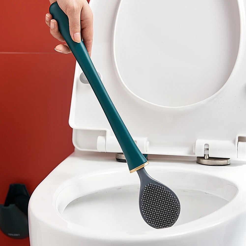 SumiClean - Brosse de Toilette en Silicone Rigoriste pour Votre Salle de Bain