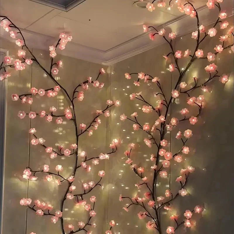 PetalGlow - Envoûtante guirlande lumineuse LED Sakura