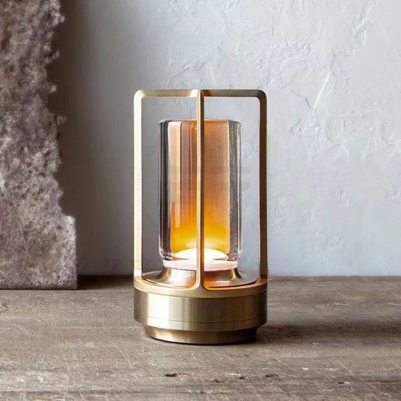 Lampe de table LuxeGlow sans fil rechargeable - Élégante lampe sans fil pour chaque ambiance