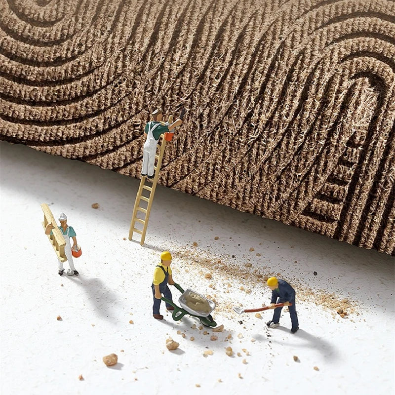 Tapis de porte nordique – Tapis d'entrée antidérapant pour l'élimination de la saleté et de la poussière