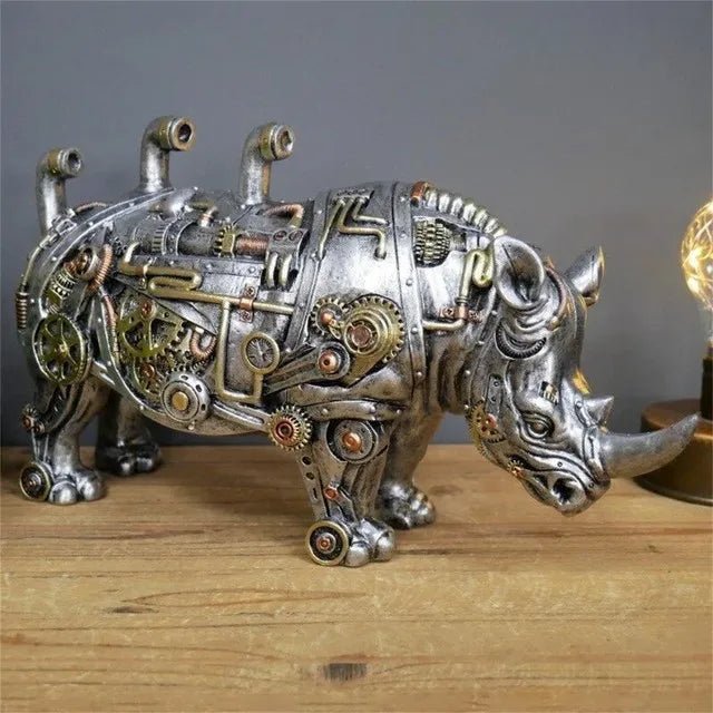 SteamBeast - Figurines d'animaux Steampunk avec des rouages