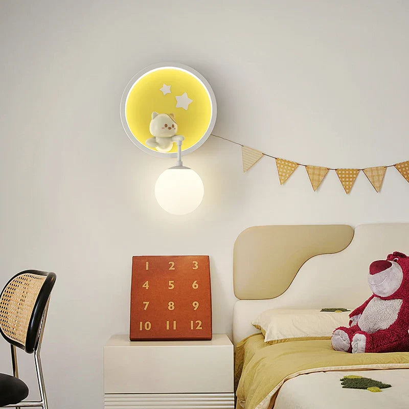 RomanticWall Light – Lampe murale d'animaux ludique pour enfants