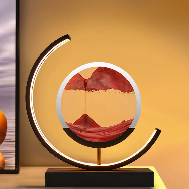 3D-LED-Lampe "Sables du Temps"