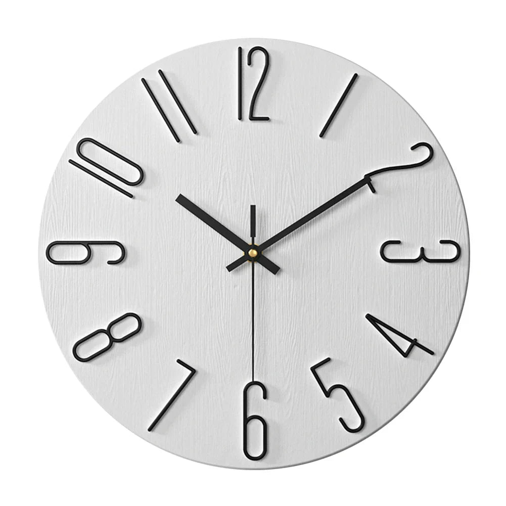 Elegant Wall Clock Floroux | Chic Design for Modern Decor | Decorative Wall Decoration