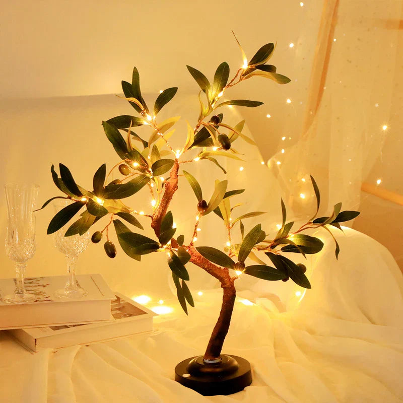 ArborLumi - Lampe LED Arbre Sans Fil pour Décoration Intérieure