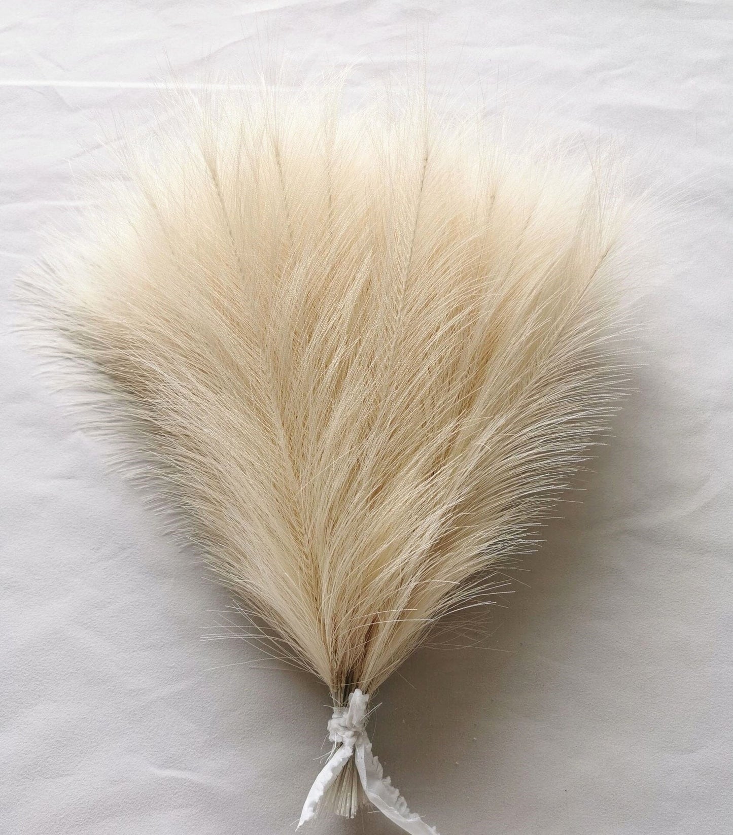 20Pcs Bohémien Fluffy Herbe de Pampas Artificielle Colorée