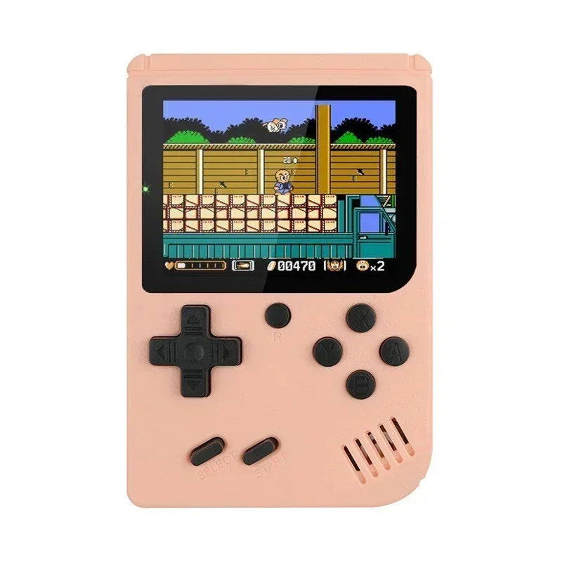 Mini Retro Console de Jeu Portable - Écran LCD de 3,0 Pouces, 500 Jeux 8-Bit Intégrés, Cadeau de Noël Parfait pour les Enfants
