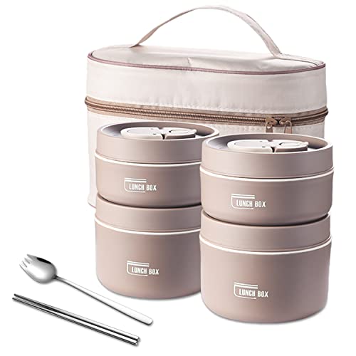 Set de lunchbox isolé intelligent | Idéal pour le travail et les voyages