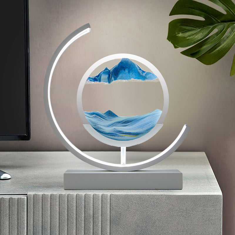 3D-LED-Lampe "Sables du Temps"