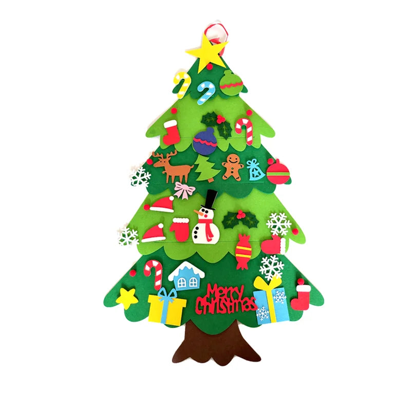 Arbre de Noël en Feutre Créatif – R rendez ces Fêtes Spéciales