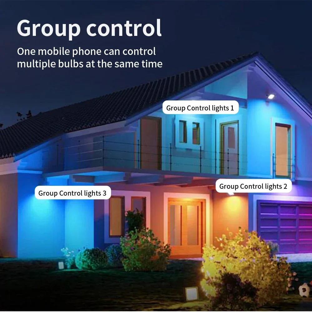 Tuya Zigbee Smart Wireless LED Downlights - RGB Wifi Contrôlé via SmartLife Google Alexa Apps