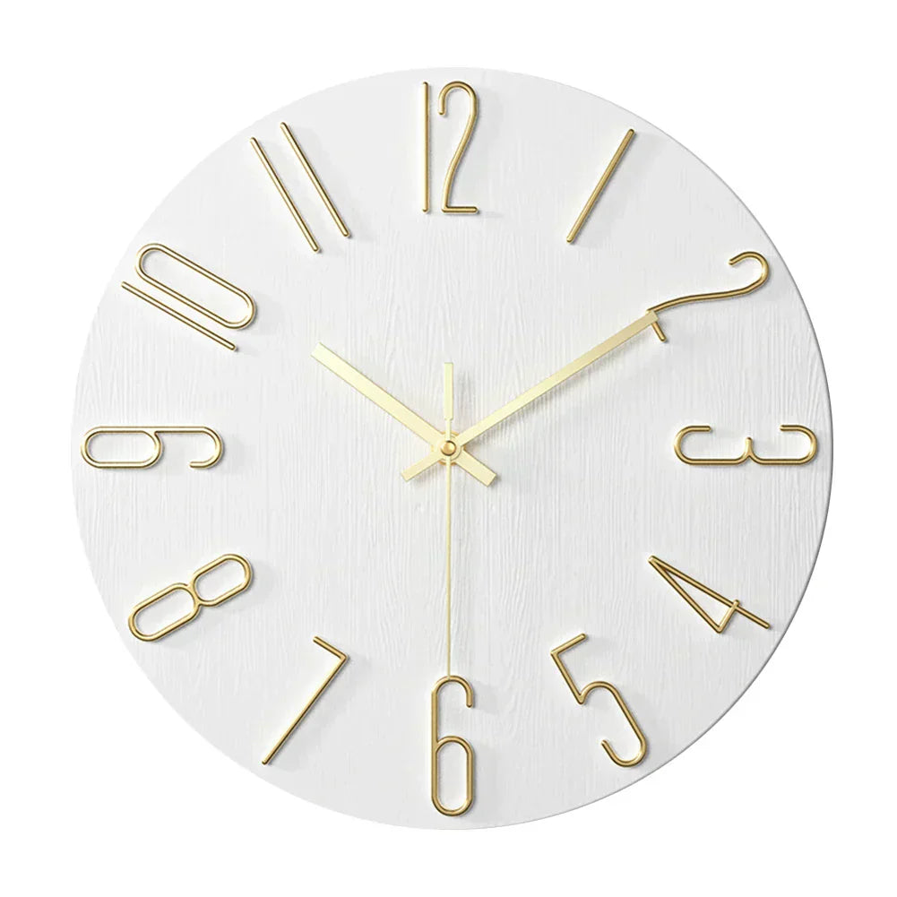 Elegant Wall Clock Floroux | Chic Design for Modern Decor | Decorative Wall Decoration