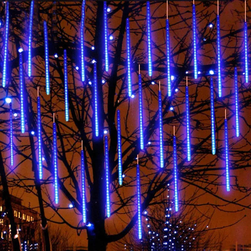 LumiMétéore – Guirlande lumineuse de Noël à effet pluie de météores