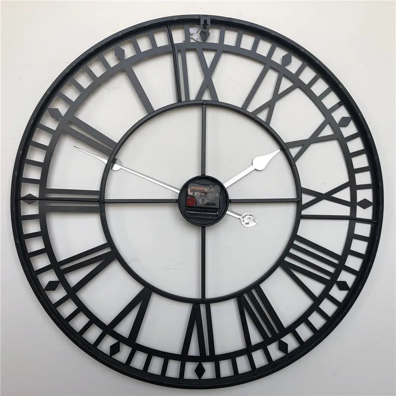 Floroux | Horloge murale au style industriel