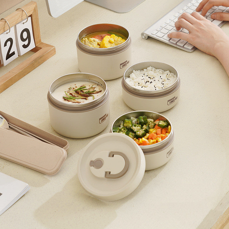 Set de lunchbox isolé intelligent | Idéal pour le travail et les voyages