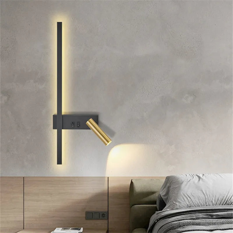 Applique murale avec interrupteur