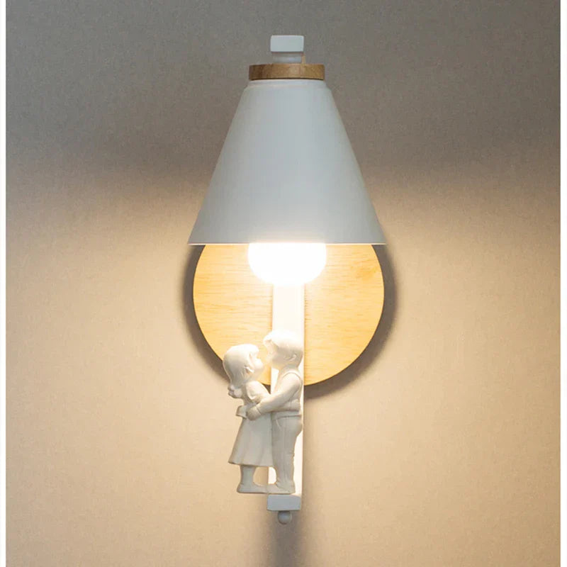 Lampe murale brillante et ludique