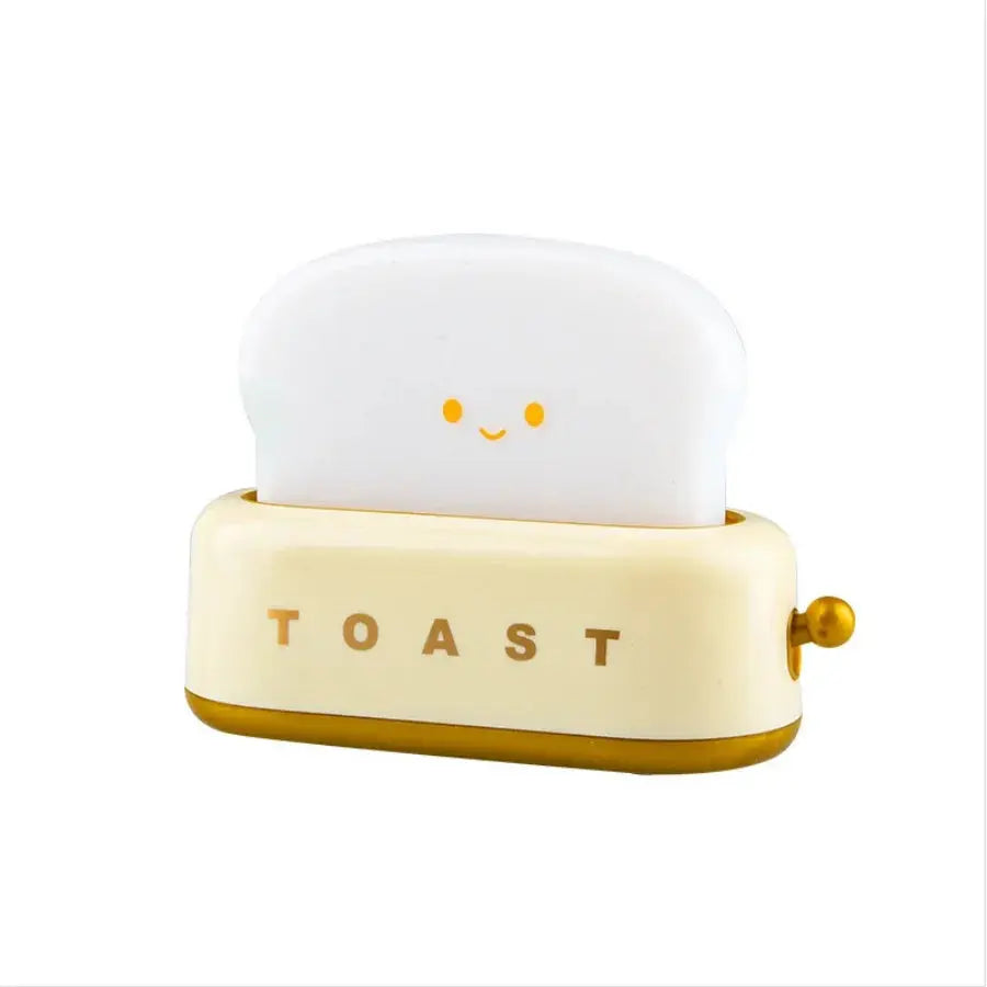 ToastGlow - Lampe de Nuit Rechargeable en Forme de Tranche de Pain