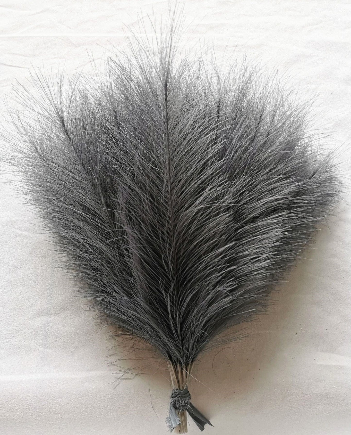 20Pcs Bohémien Fluffy Herbe de Pampas Artificielle Colorée