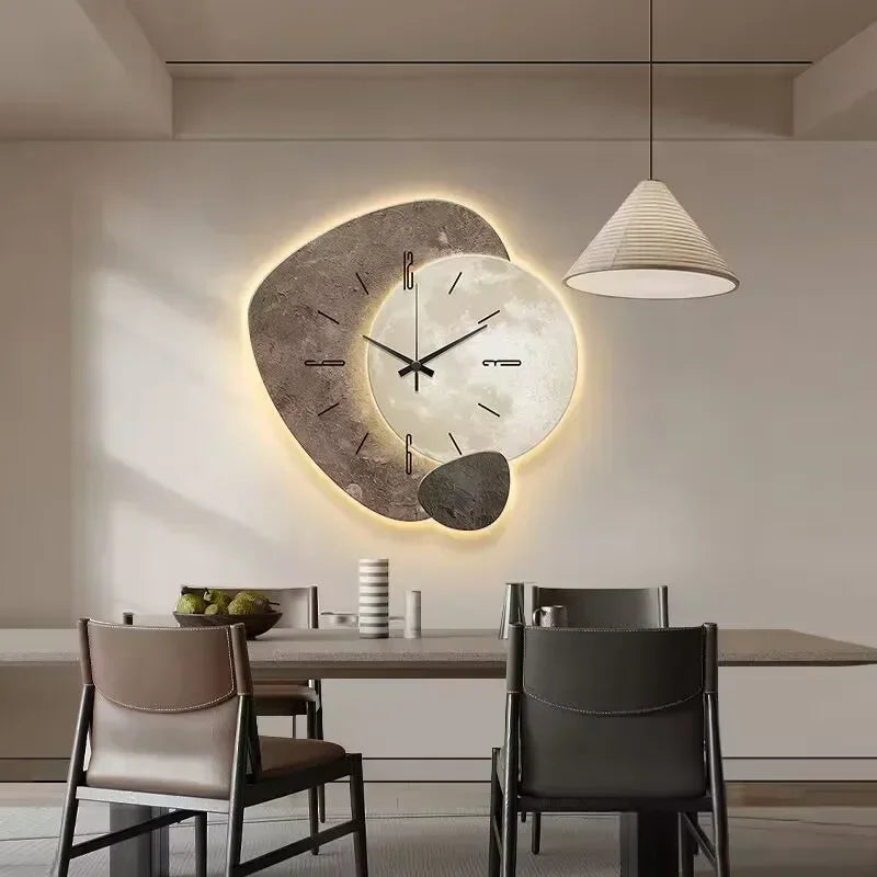 Floroux - Horloge murale élégante et apaisante