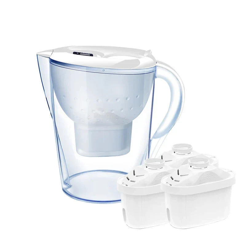 Alkaline Water Filtration Carafe Floroux | Mineralization & pH Optimization | Fresh Drinking Water at Home