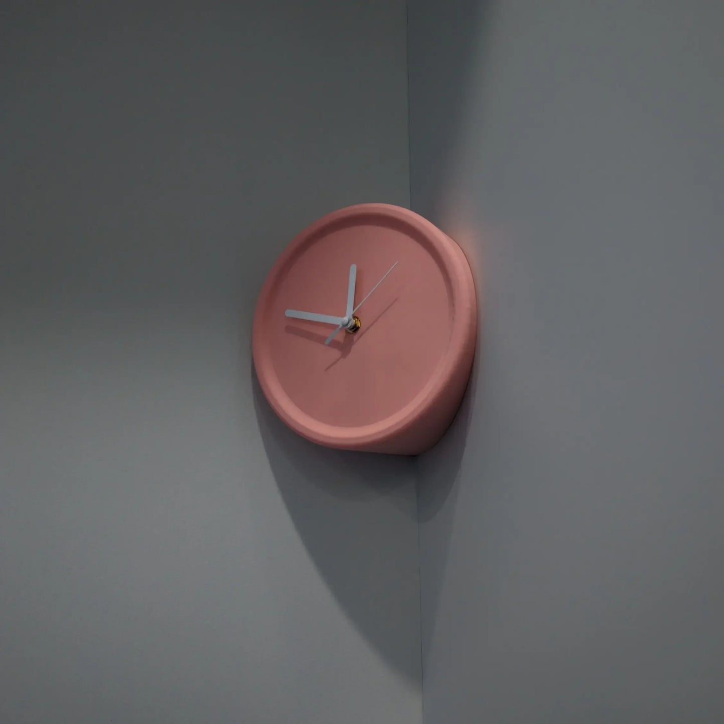 SilentCorner Horloge - Horloge mural silencieux élégant sans perçage