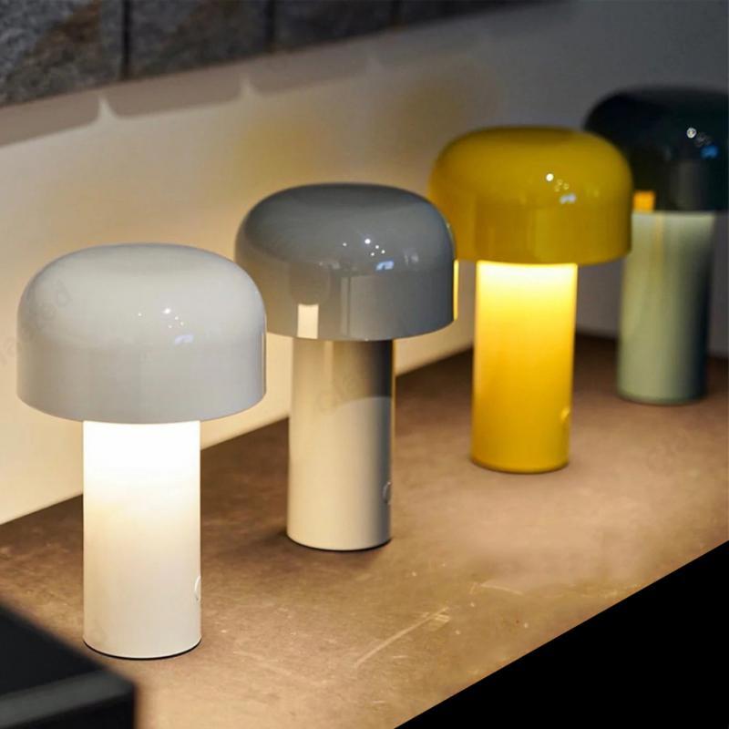 LumiVintage - Lampe de Table Rétro LED Sans Fil avec Contrôle Tactile (USB)