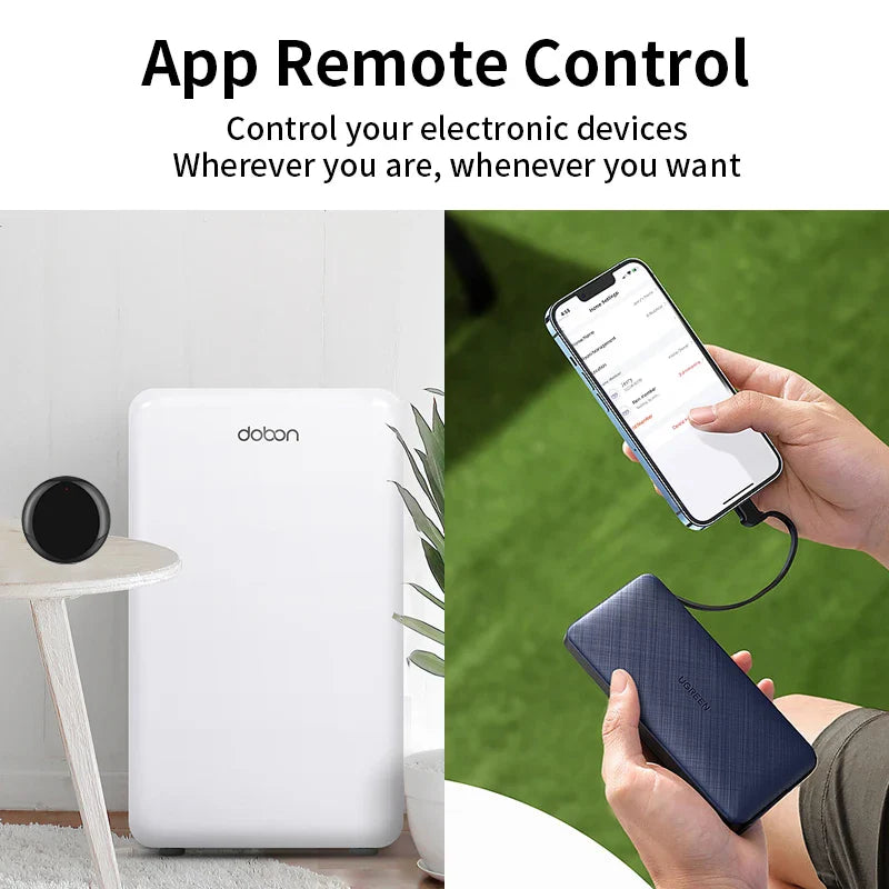 Télécommande d'appareil IR sans fil Tuya Smart - Contrôle WiFi via les applications SmartLife Google Alexa