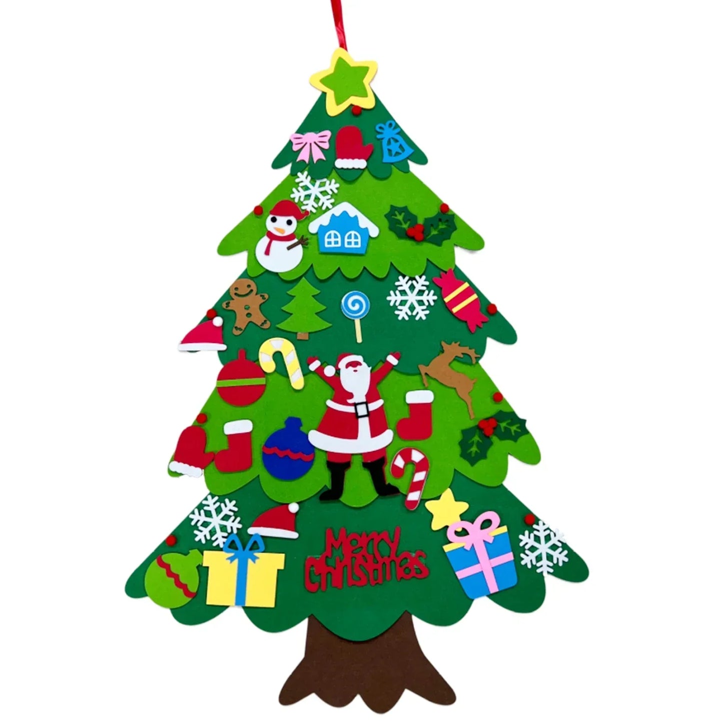 Arbre de Noël en Feutre Créatif – R rendez ces Fêtes Spéciales