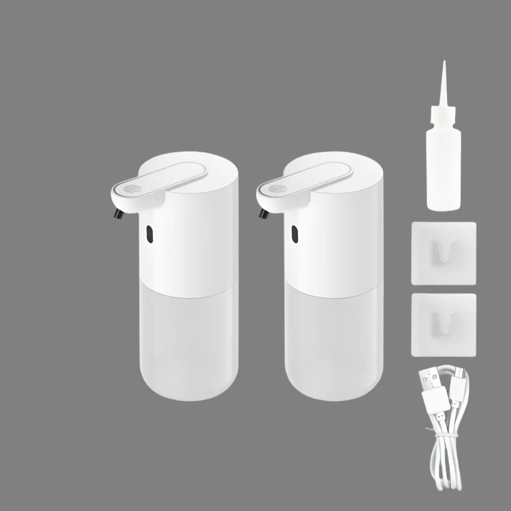 Distributeur de savon automatique sans contact Luna - Mousse intelligente, rechargeable par USB