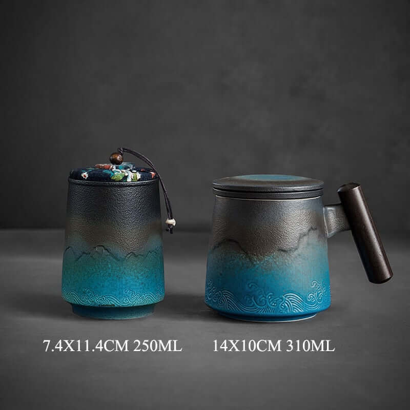 Tasse traditionnelle avec couvercle