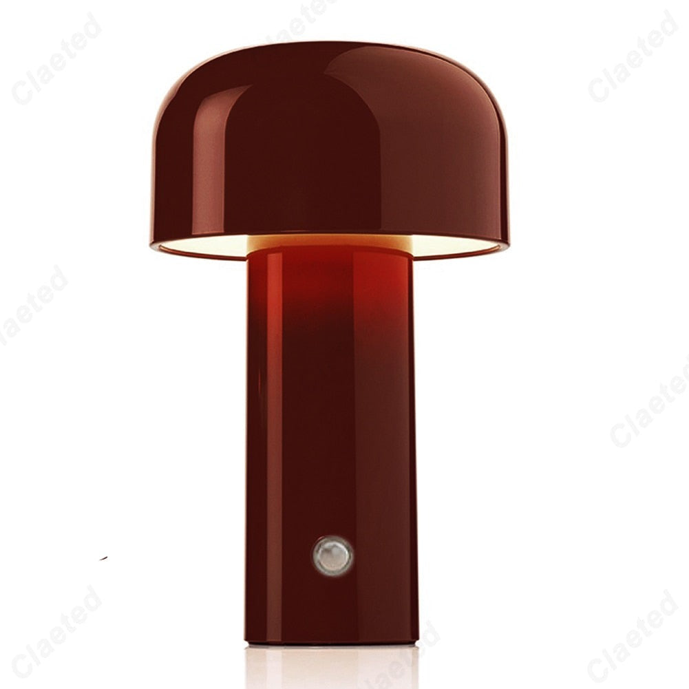 LumiVintage - Lampe de Table Rétro LED Sans Fil avec Contrôle Tactile (USB)