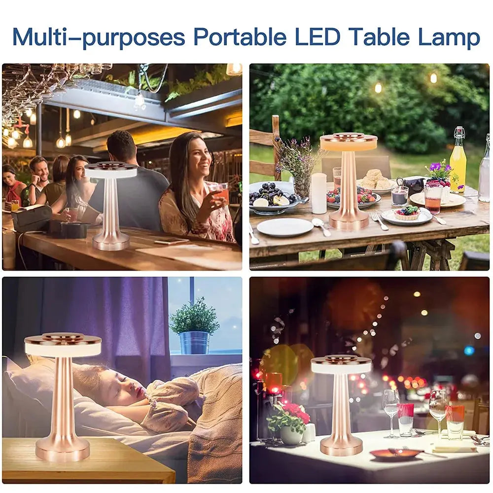 LumenGlow - Lampe de table Fleur Radiance | Élégante et Fonctionnelle