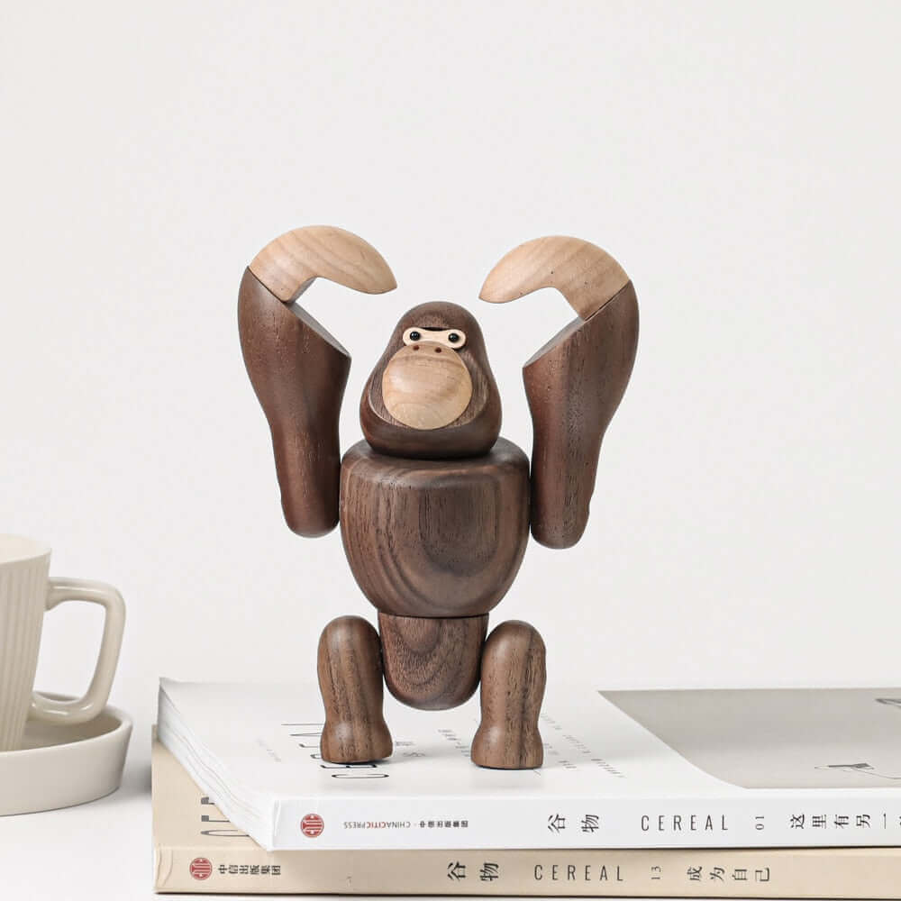 Figurines en bois King Kong