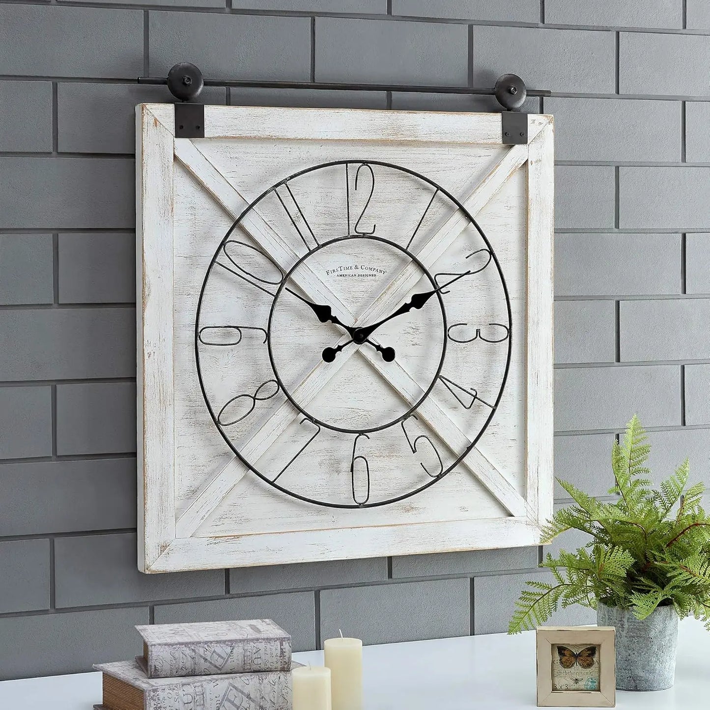 RusticClock – Horloge décorative pour la maison