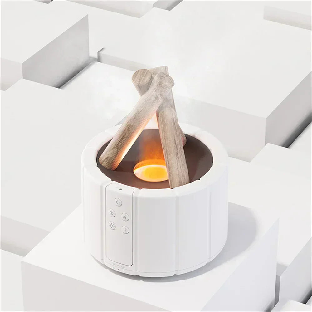 Floroux - Lampe de table & combinaison d'humidificateur d'air pour une ambiance agréable
