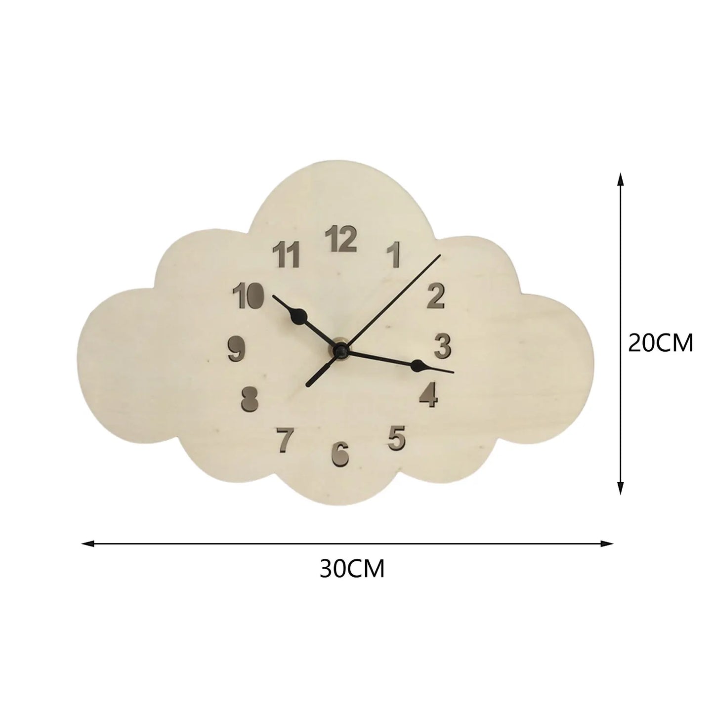NordicWall Horloge - Décoration Murale Élégante pour Enfants