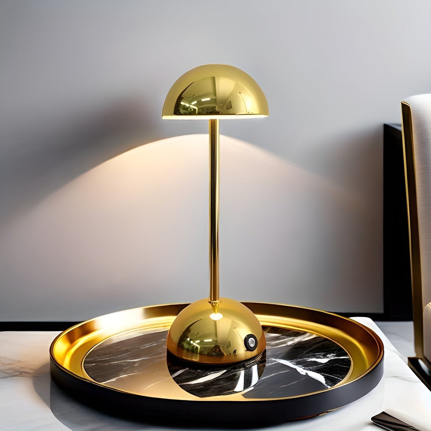 Lampe ShineMushroom Moderne avec Commande Tactile – Élégante & Dimmable