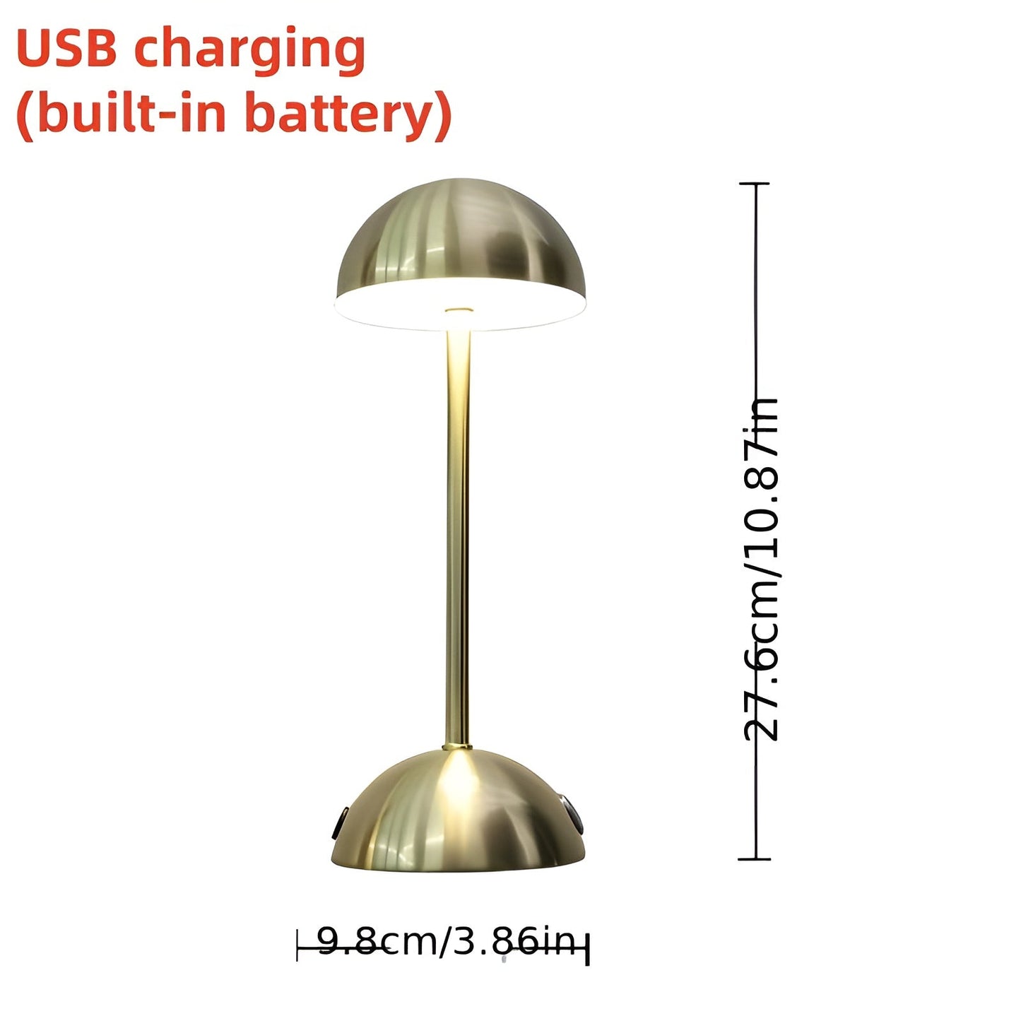 Lampe ShineMushroom Moderne avec Commande Tactile – Élégante & Dimmable