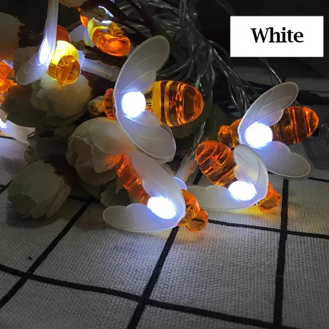 SolarBee – Guirlande lumineuse alimentée par solar pour l'extérieur