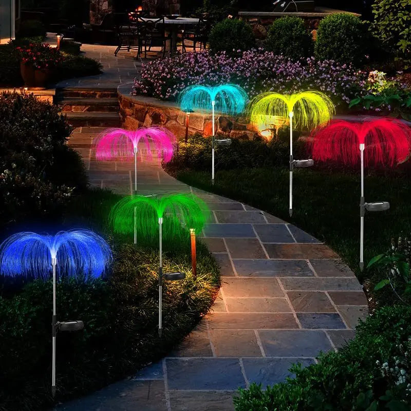 Floroux – LED Méduse Luminaires de Jardin