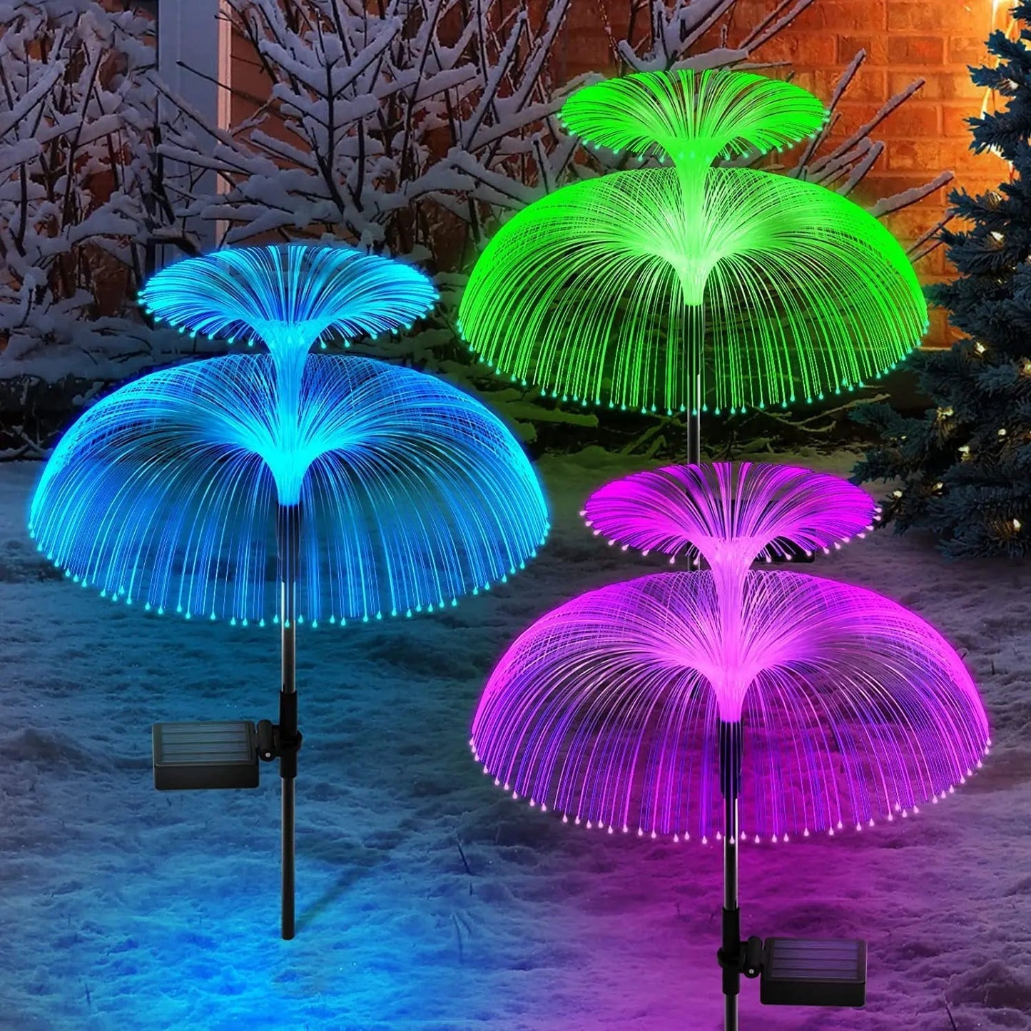 Floroux – LED Méduse Luminaires de Jardin
